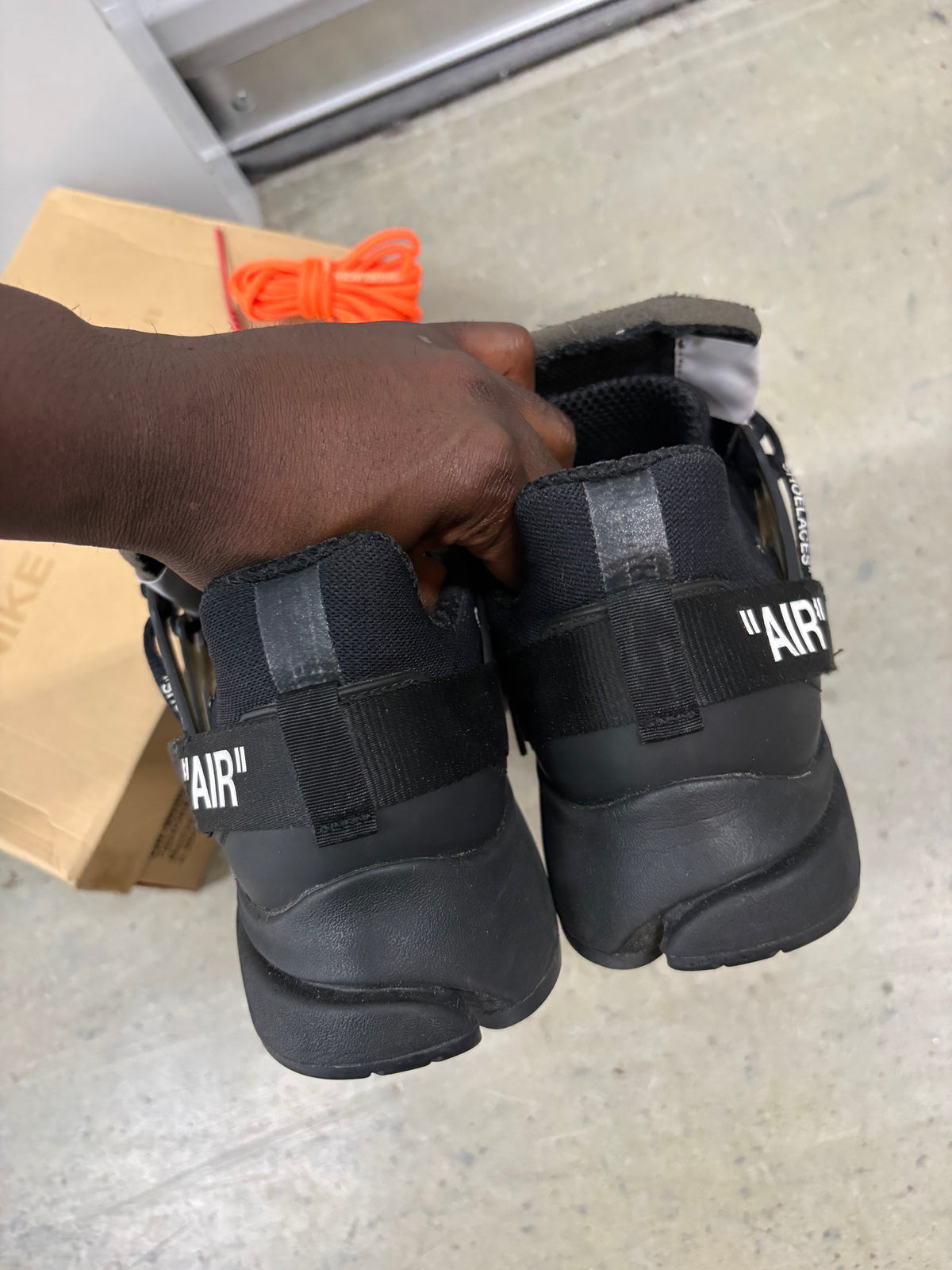 Size 12 - Nike Air Off White Presto Black 2018