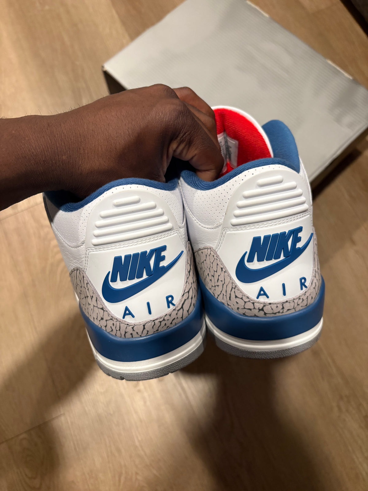 Size 12 - Jordan 3 Retro True Blue 2026