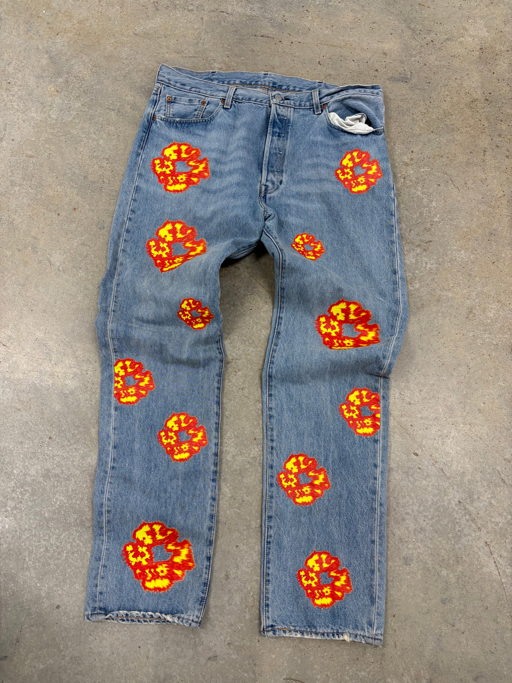 Size 38 - Denim Tears X Offset 501 Jeans