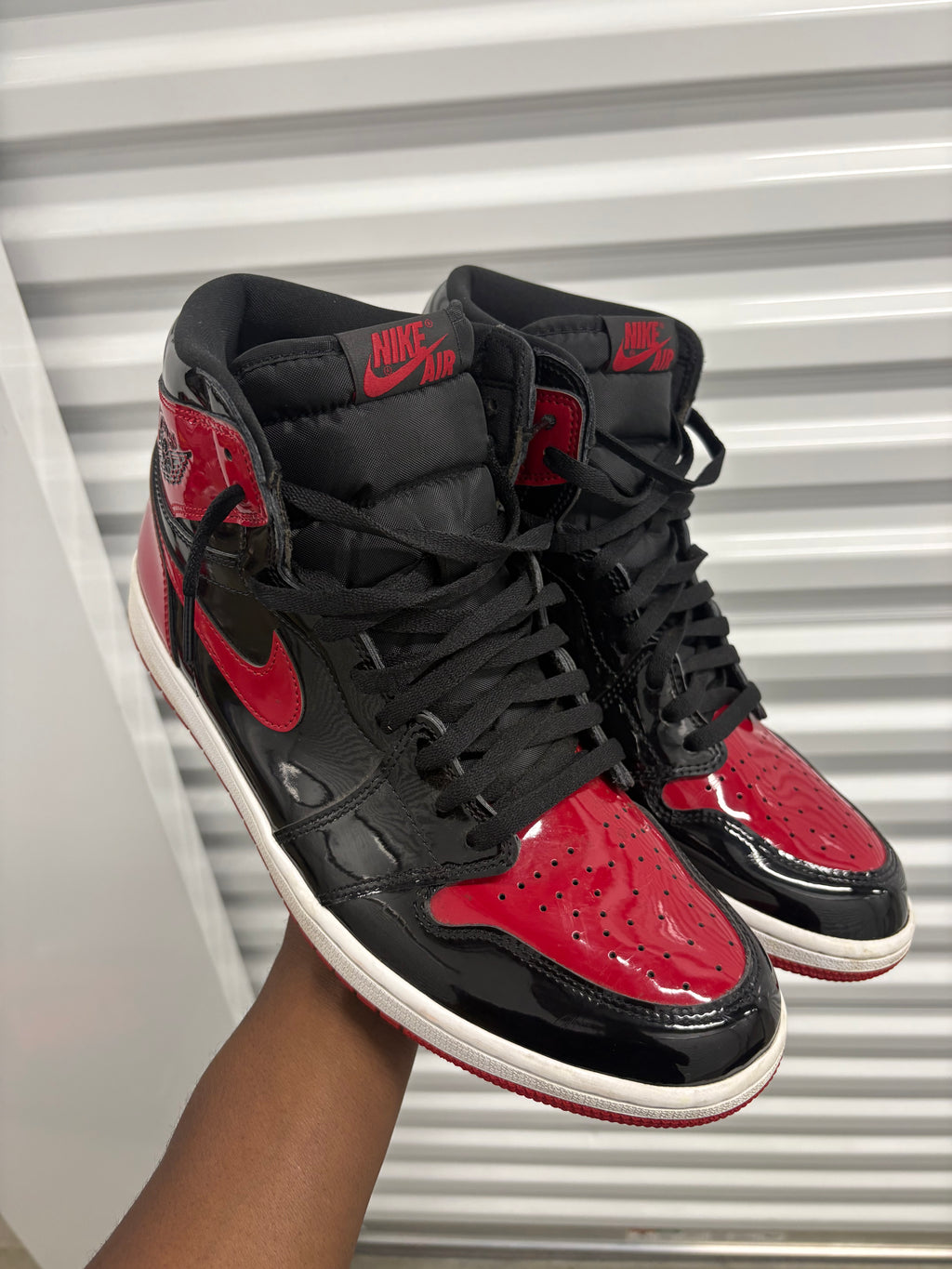 Size 13 - Jordan 1 Retro Patent Bred