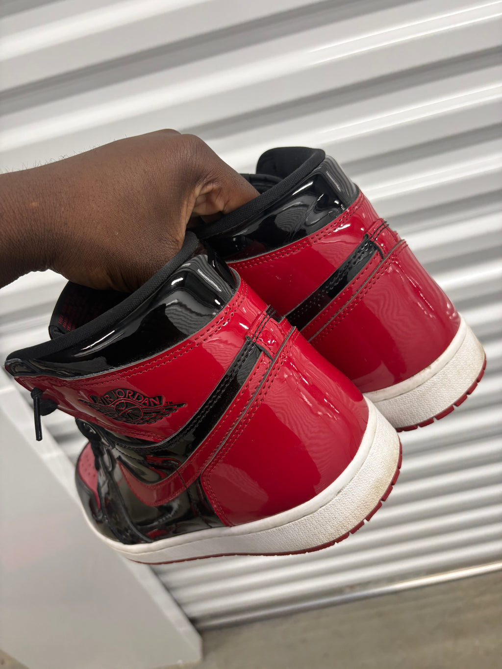 Size 13 - Jordan 1 Retro Patent Bred