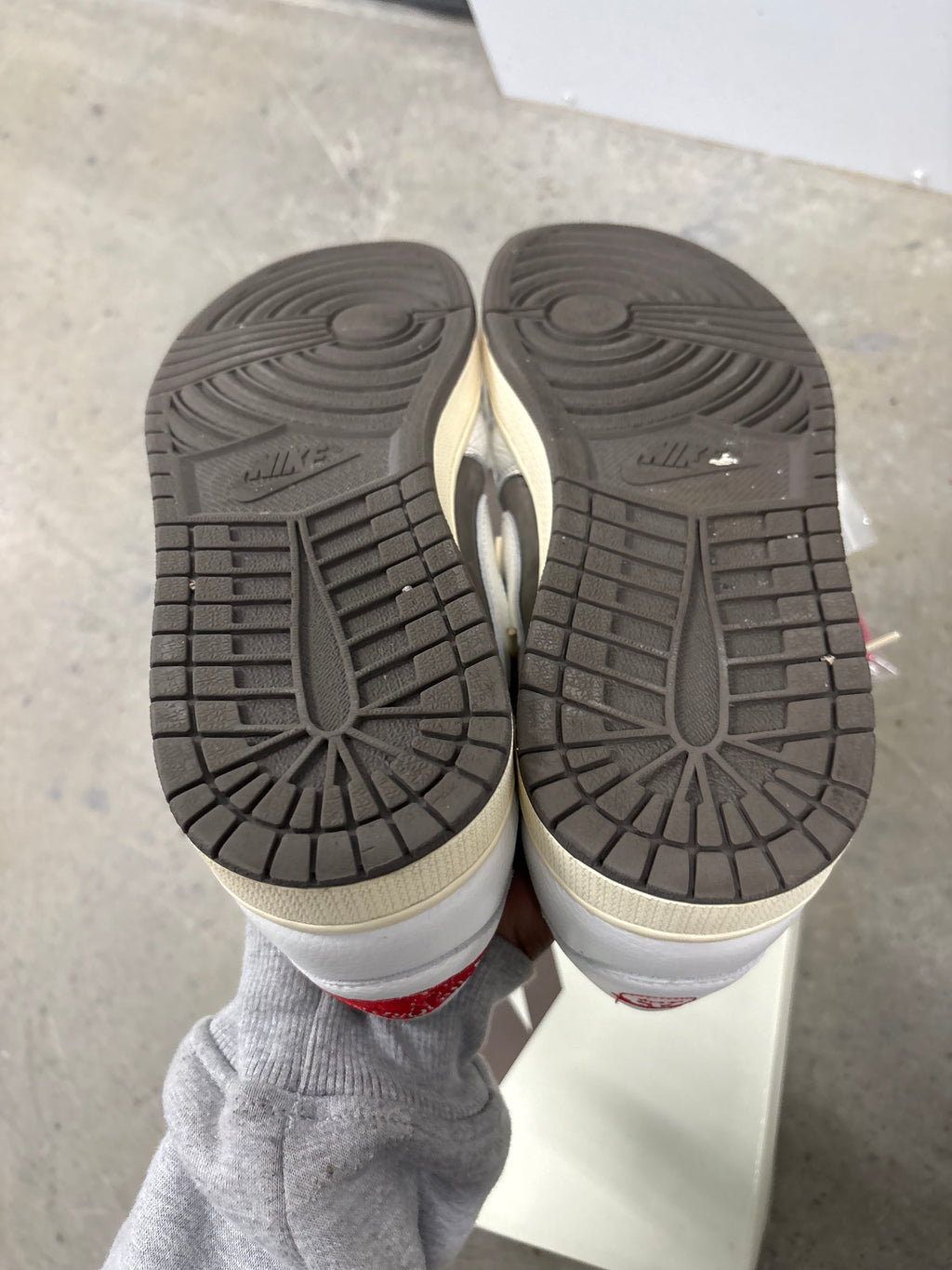 Size 11.5 - Travis Scott 1 Low Reverse Mocha