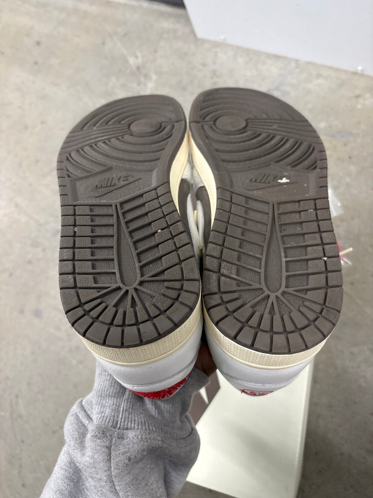 Size 11.5 - Travis Scott 1 Low Reverse Mocha