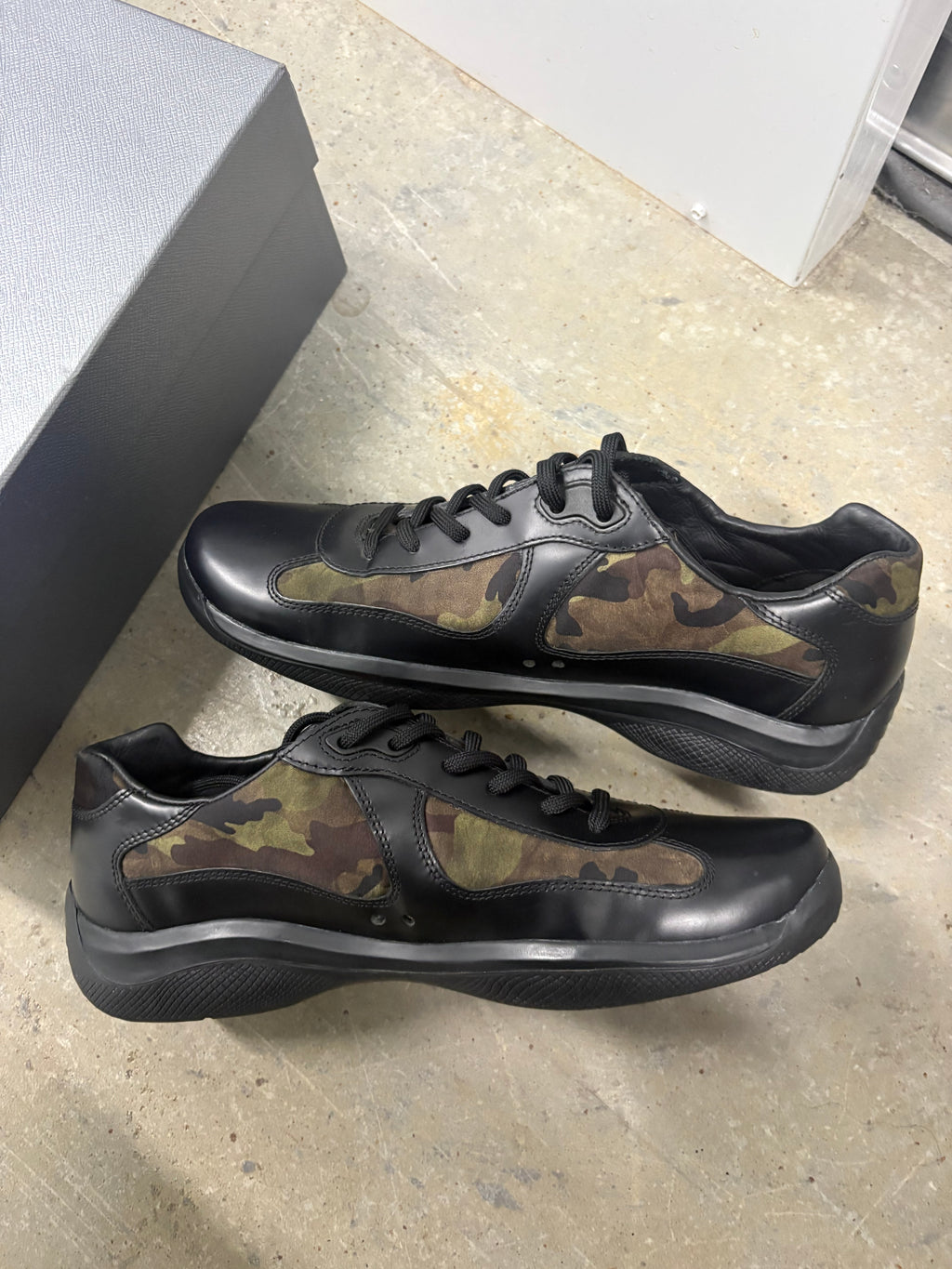 Size 7 - Prada America Cup Camouflage
