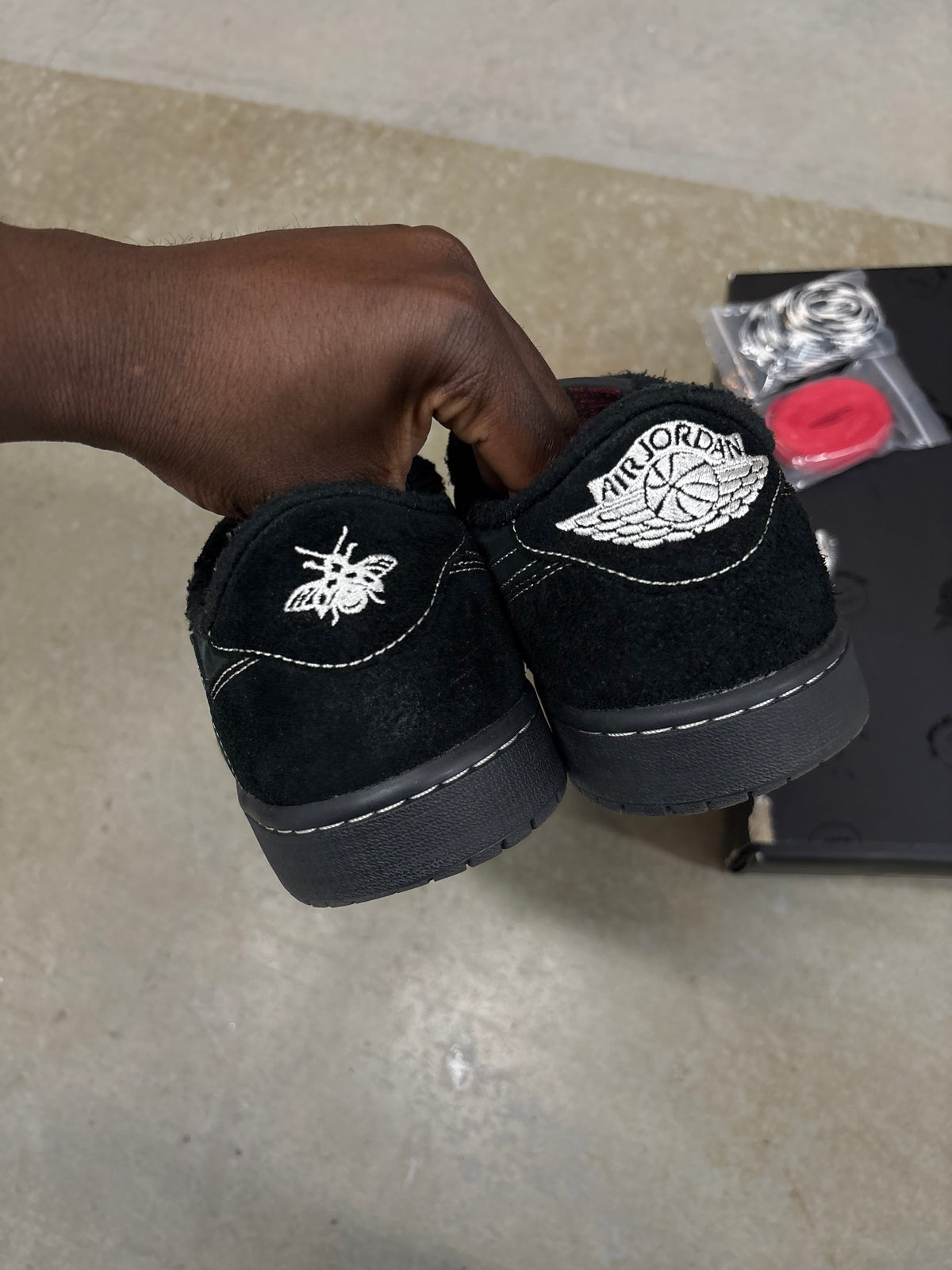 Size 10.5 - Travis Scott 1 Low Phantom