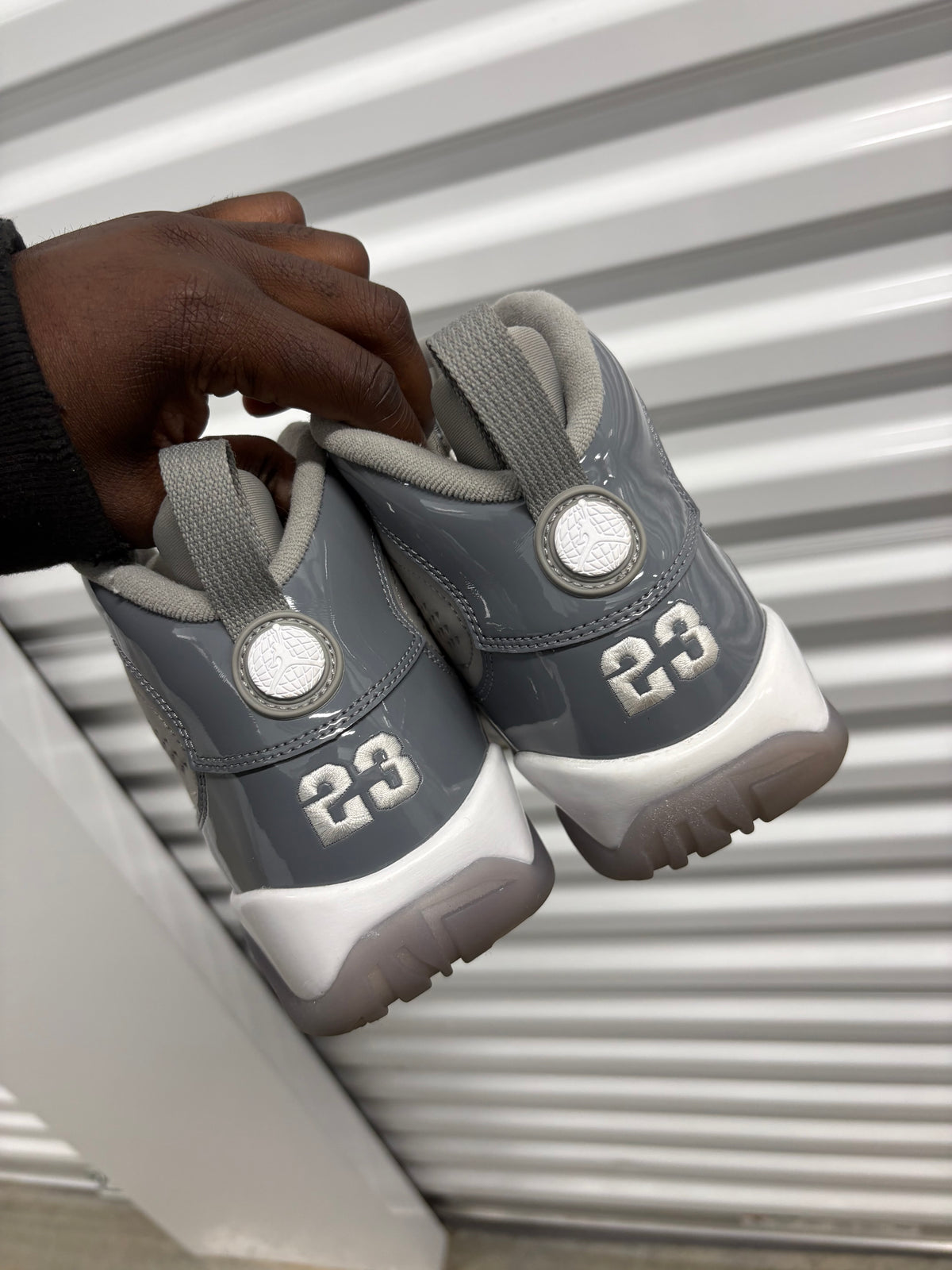 Size 7y - Jordan 9 Retro Cool Grey 2025