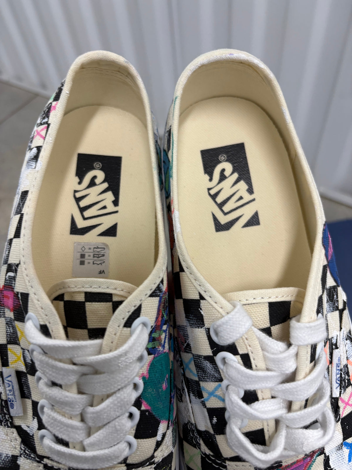 Size 7.5 - Acc Checkerboard Vans 44 LX