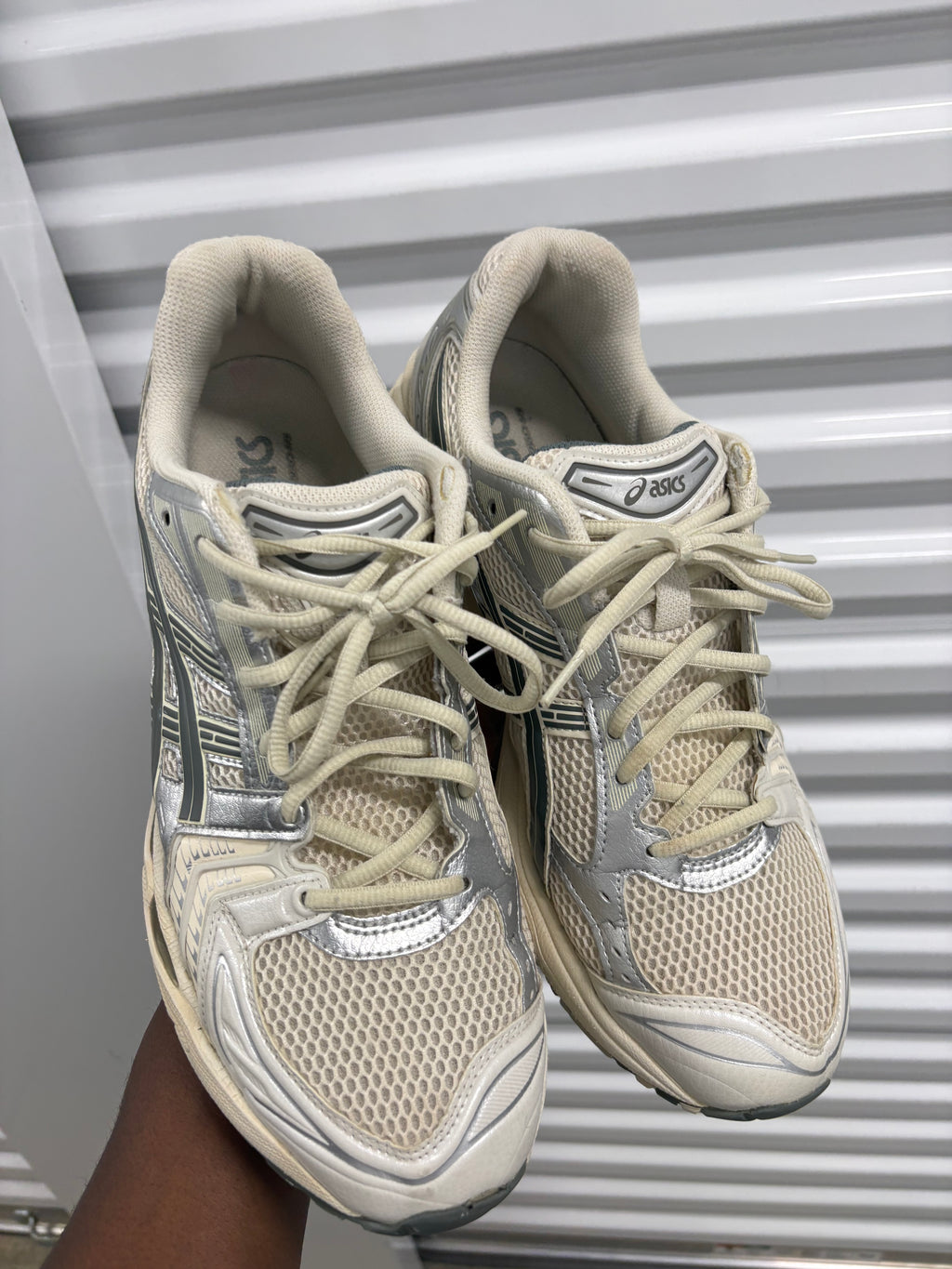 Size 12 - Asic Gel Kayano 14 Birch Dark Pewter
