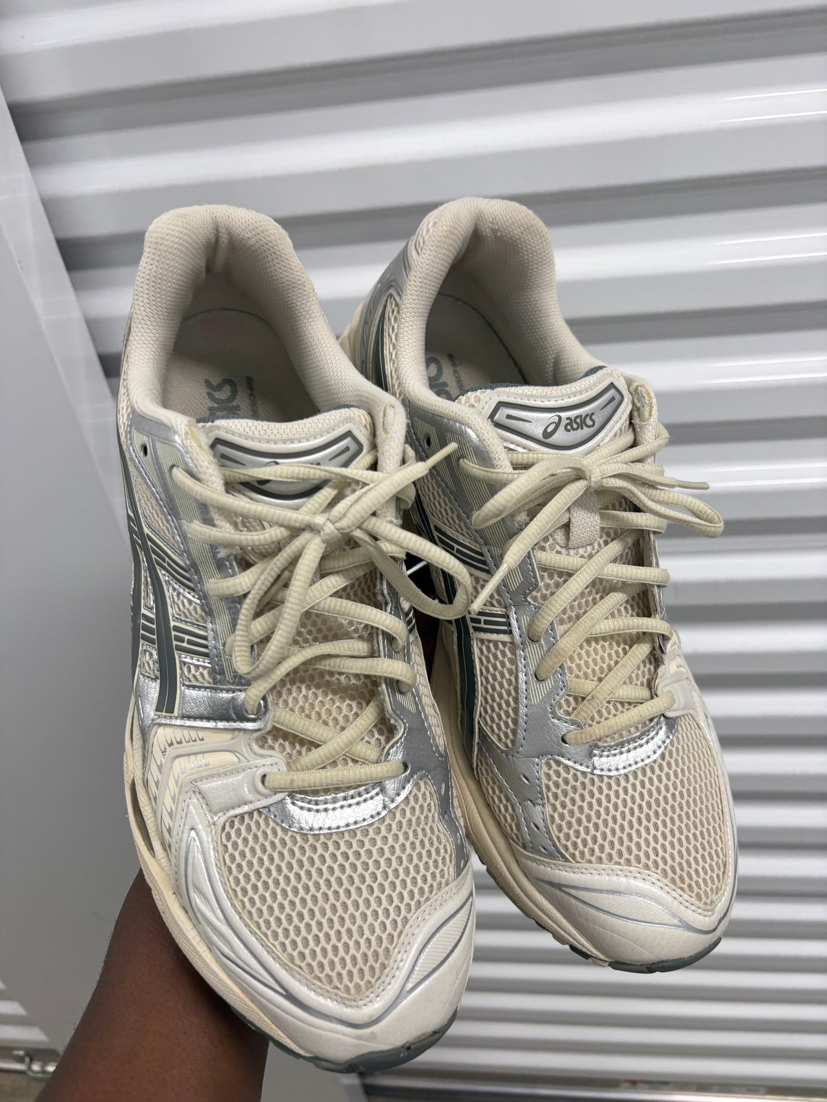 Size 12 - Asic Gel Kayano 14 Birch Dark Pewter