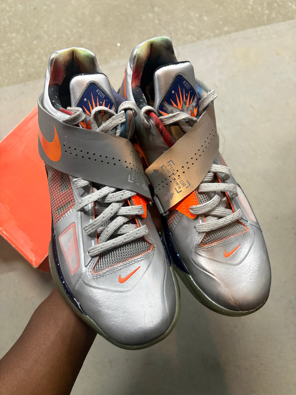 Size 10 - Nike KD 4 Galaxy 2012