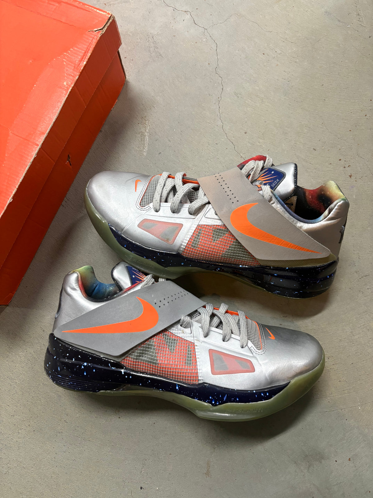 Size 10 - Nike KD 4 Galaxy 2012