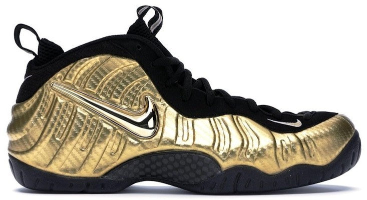 Size 8.5 - Nike Air Foamposite Pro Metallic Gold